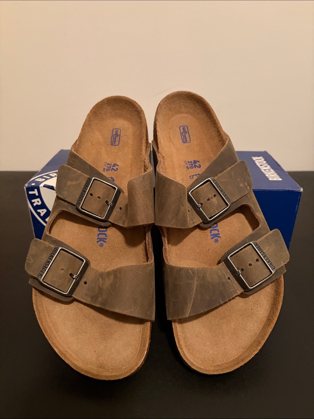 Birkenstock Arizona BS Faded Khaki Women’s 11 JB - Picture 2 of 6